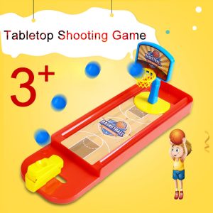 Mini Basketball Shooting Game Stress Reliever Toys Table Game Kids Funny Gadgets Anti-stress Toys For Children Board Game 1