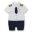 boys cotton overalls Baby clothes toddlers bow tie baby clothes Roupas Bebe tender for little boys overalls for baby MBR0187 8