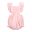 Newborn Baby girls clothes kids Ruffles Sleeve solid backless Romper Baby cute 3 colors Outfits Clothes MBR260 10