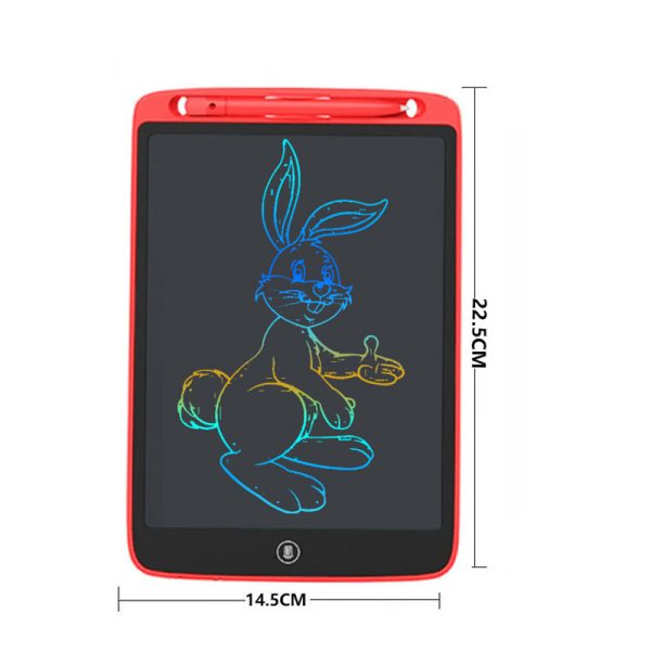 One Key Cleaning Electronic Drawing Board Wide Screen Color Writing Children Graffiti Light Painting Board Educational Toys 3