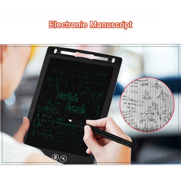 One Key Cleaning Electronic Drawing Board Wide Screen Color Writing Children Graffiti Light Painting Board Educational Toys 5