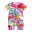 Kids Tales 2019 New Brand Baby summer rompers Short Sleeve Cute print pink Girls boys clothes 0-2 baby wear soft clothing MBR241 8