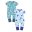 2pcs Baby Boy girl clothes Baby romper Pajamas Cotton Soft  Newborn Jumpsuit Short Sleeve Bodysuit for newborn For newborn baby 14