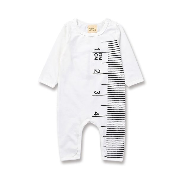 Cotton Newborn Kids Baby Girls Boy Romper Long Sleeve White Cute Playsuit Baby Boys Clothes Outfits Autumn 2018 MBR0104 5