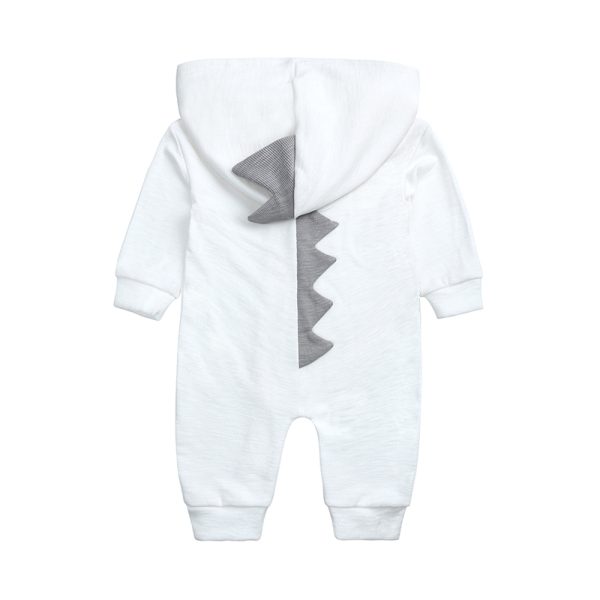 Infant Baby Boys Girls Romper For Newborn Baby  Dinosaur Hooded Romper Soft Cute Outfits Clothes Baby Boy Clothes 3 to 6 Months 2
