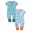 2pcs Baby Boy girl clothes Baby romper Pajamas Cotton Soft  Newborn Jumpsuit Short Sleeve Bodysuit for newborn For newborn baby 8