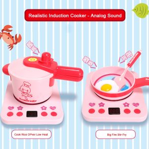 Children Play House Mini Kitchen Toys Set Cooking Simulation Tableware Cookware Pot Pan Kids Pretend Cook Utensils Girls Gift 1