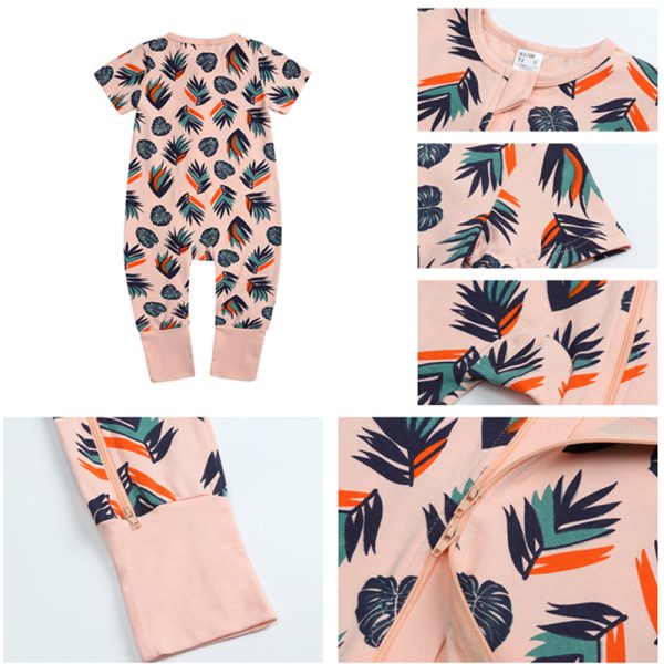 Baby girl Boy clothes Baby romper For newborn baby Jumpsuit Cotton Soft Short Sleeve Pajamas Bodysuit  baby girl outfit fall 2