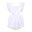 Newborn Baby girls clothes kids Ruffles Sleeve solid backless Romper Baby cute 3 colors Outfits Clothes MBR260 8