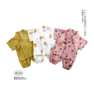 2020 Children's Clothing Sets Summer fashion cartoon Baby boys pajama suits Kids Clothing Set sleepwear t-shirts+trousers MCC004 1