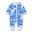 2020 Autumn Winter Baby Rompers Flower Printing Newborn Baby Girl Long Sleeve Zip Romper Toddler One Pieces Jumpsuit  MBR0184 19