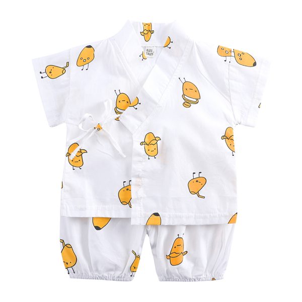 2020 Children's Clothing Sets Summer fashion cartoon Baby boys pajama suits Kids Clothing Set sleepwear t-shirts+trousers MCC004 2