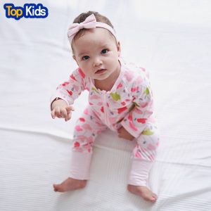 Infant Baby Girl Boy Rompers Clothes Long Sleeve Pink Cute Romper Jumpsuit Outfits Baby Boys Girls Pyjamas Overalls MBR216 1