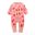 2020 Autumn Winter Baby Rompers Flower Printing Newborn Baby Girl Long Sleeve Zip Romper Toddler One Pieces Jumpsuit  MBR0184 8