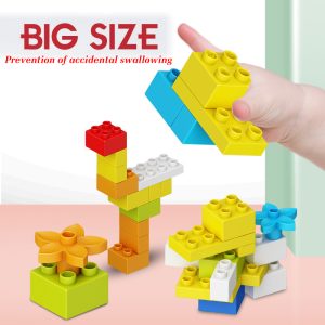 Big size building block color bulk brick floor DIY building block children compatible with classic brand building block toys 1