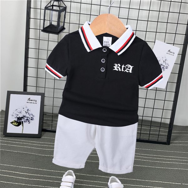 Baby Clothing Sets Baby Boy Clothes 2PCS Sets Summer Infant Boy T-shirts+Shorts Casual Outfits Sets Kids Tracksuit MB520 3