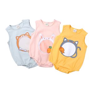 baby girl clothes baby girls romper summer cotton sleeveless boys Jumpsuit Kids Baby Outfits Clothes overalls for newborn MBR266 1