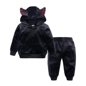 2019 Children Clothing Spring Autumn Girls Clothes Wing Outfits Kids Costume Boys Sport Suit For Kids Girls Clothing Sets MB497 1