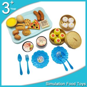 Children Simulation Food Hamburger Hotdog Kitchen Toy Set Pretend Play Miniature Snack Burger Educational Girls Toys Kid 1