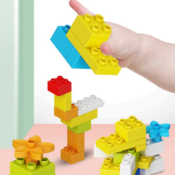 Big Size City Bricks DIY Construction Compatible Building Bricks Plastic Assembly Accessories Building Blocks Toys 3