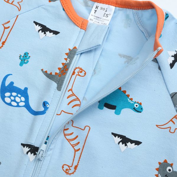 Infant Pajamas For newborn baby Baby Rompers Baby Girl Clothes Cute Dinosaur Cotton Short Sleeve Soft Jumpsuit Ropa Bebe Summer 4